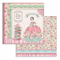 Stamperia Sweety 12x12 Inch Paper Pack (SBBL78)